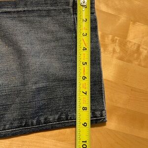 7 For All Mankind Dark Blue Straight Jeans